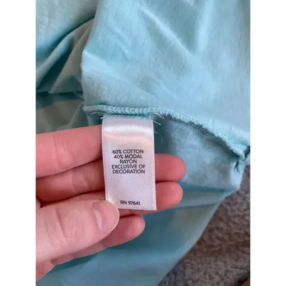 J Jill Tank Top Large Embroidered V-Neck Sleeveless Blouse Stretch Gold Beach - Picture 6 of 13